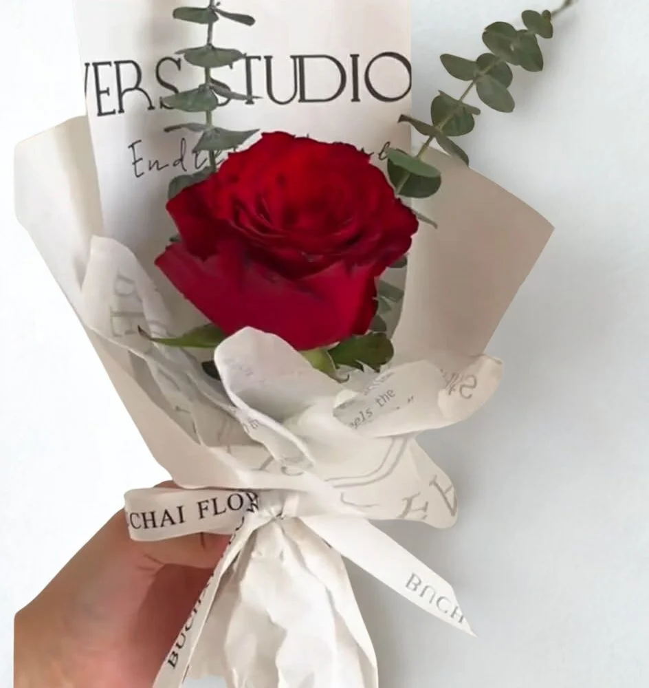 Rose Saint Valntin, par Sihana's Bloom&Wild, fleuriste à Schaerbeek