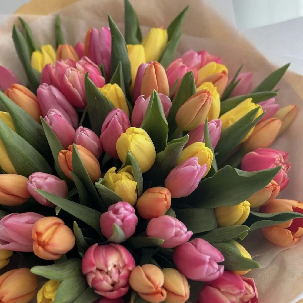 Bouquet de Tulipes, par Fleurs & Nature, fleuriste à Saintes
