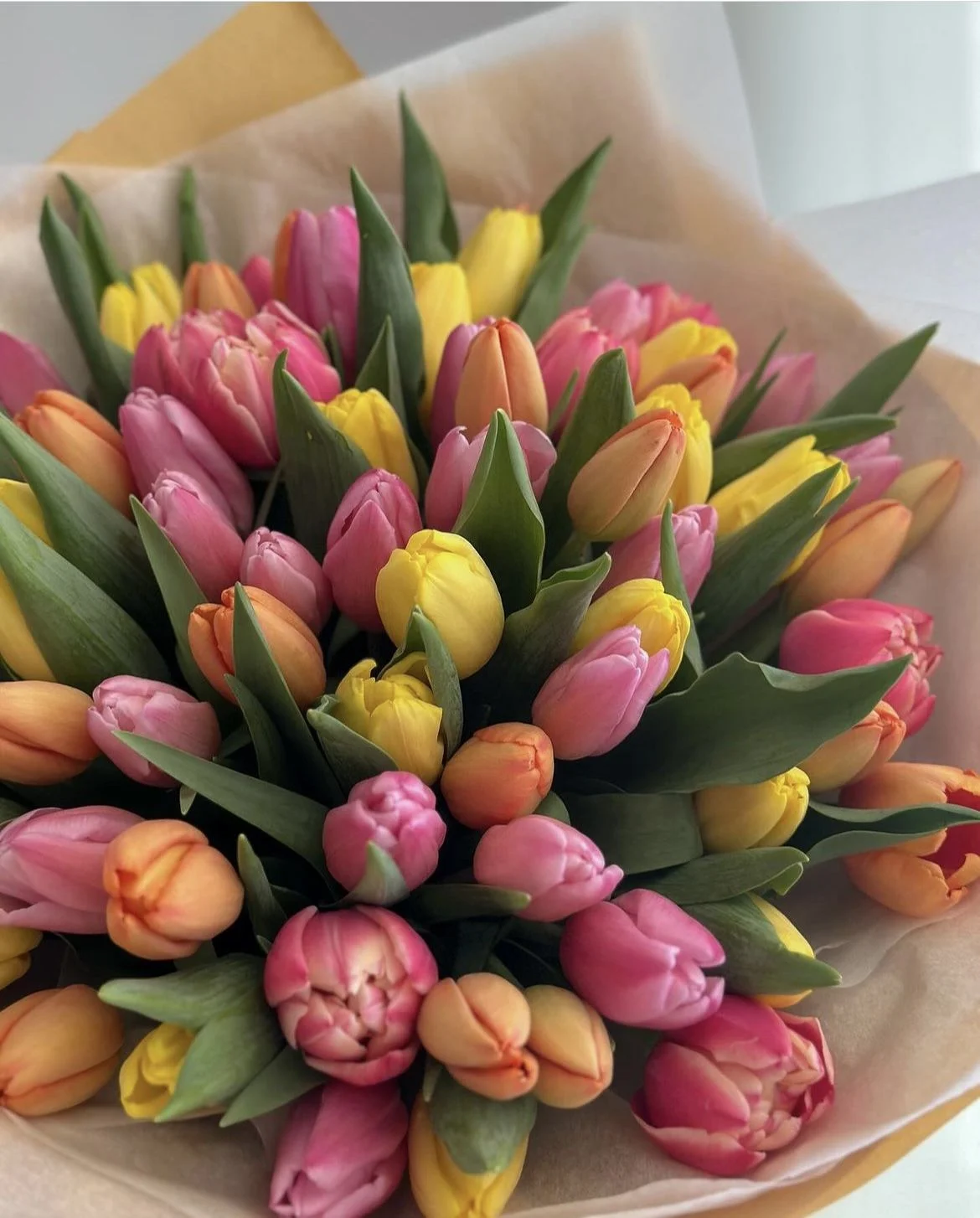 Bouquet de Tulipes, par Fleurs & Nature, fleuriste à Saintes