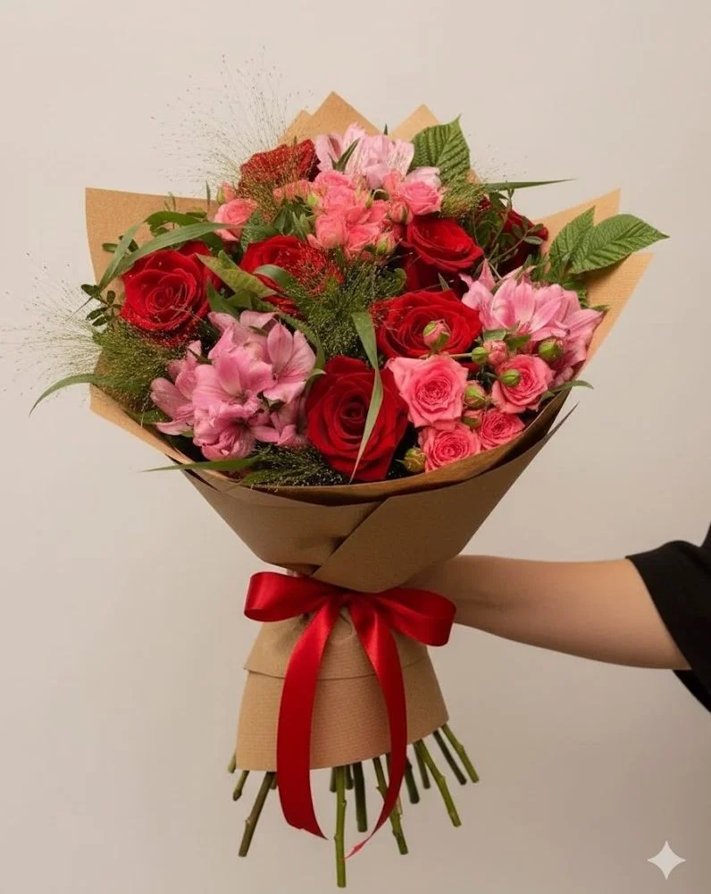 L'Élégance Passion : Bouquet Signature Saint Valentin, par Le Jardin de Jade by Fanny, fleuriste à Aimargues