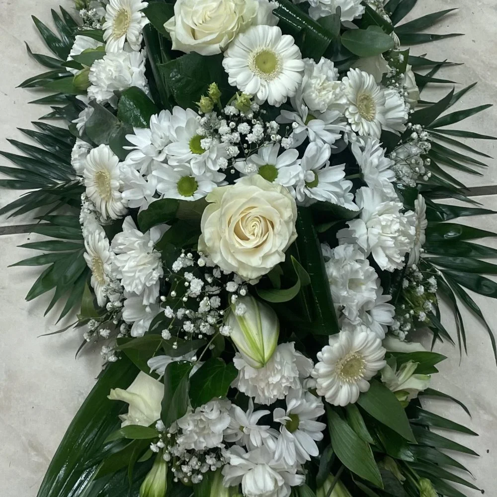 Raquette de Fleurs, par Fleurs & Nature, fleuriste à Saintes