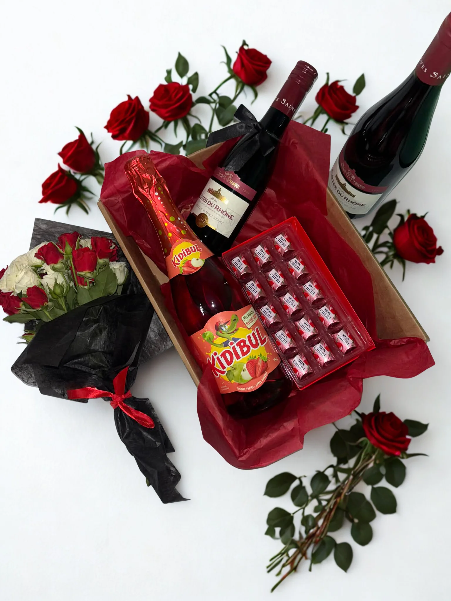 Pré-Commande box saint valentin, par Sihana's Bloom&Wild, fleuriste à Schaerbeek