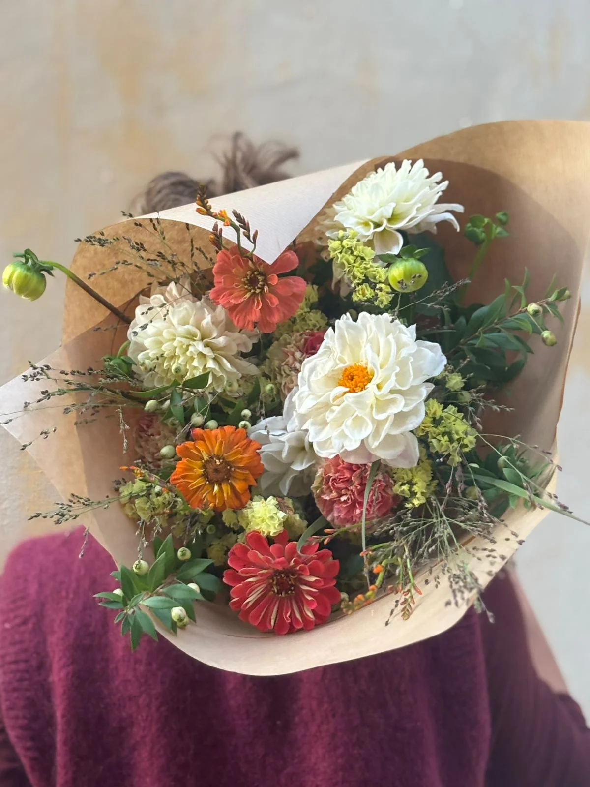 Bouquet Champêtre, par Green Lab, fleuriste à Aix-en-Provence