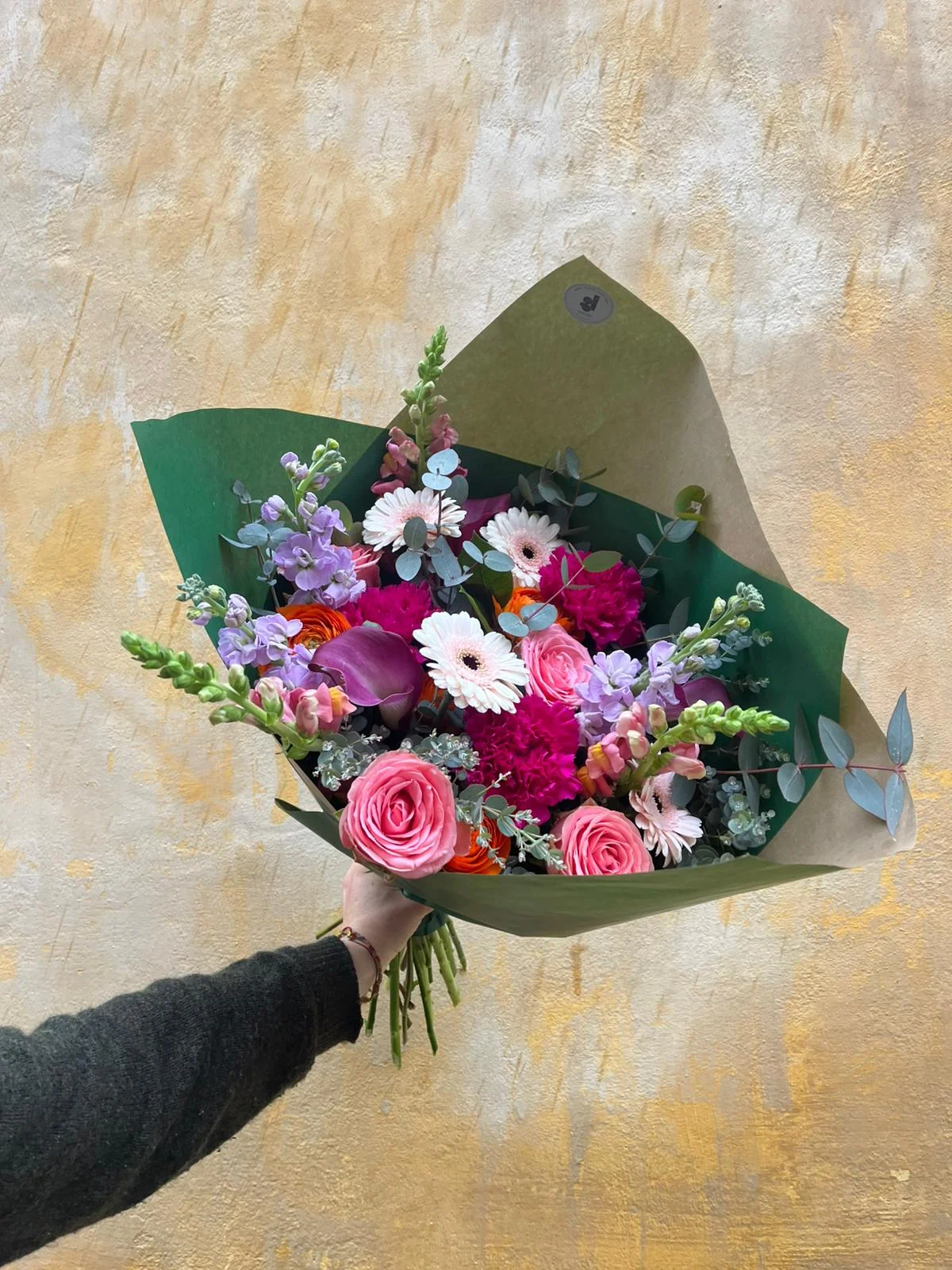 Bouquet de l&rsquo;Artisan, par Green Lab, fleuriste à Aix-en-Provence