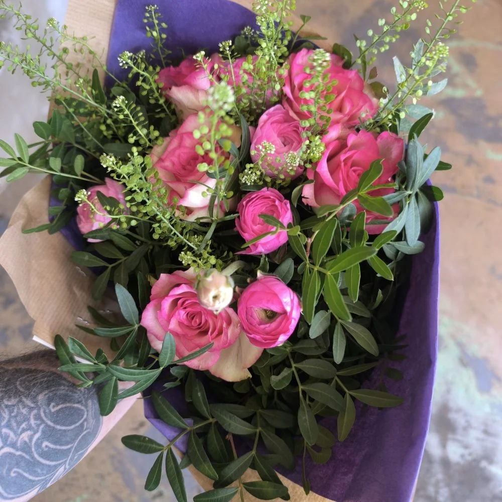 Bouquet du jardin, par Le Jardin des Carmes, fleuriste à Langon