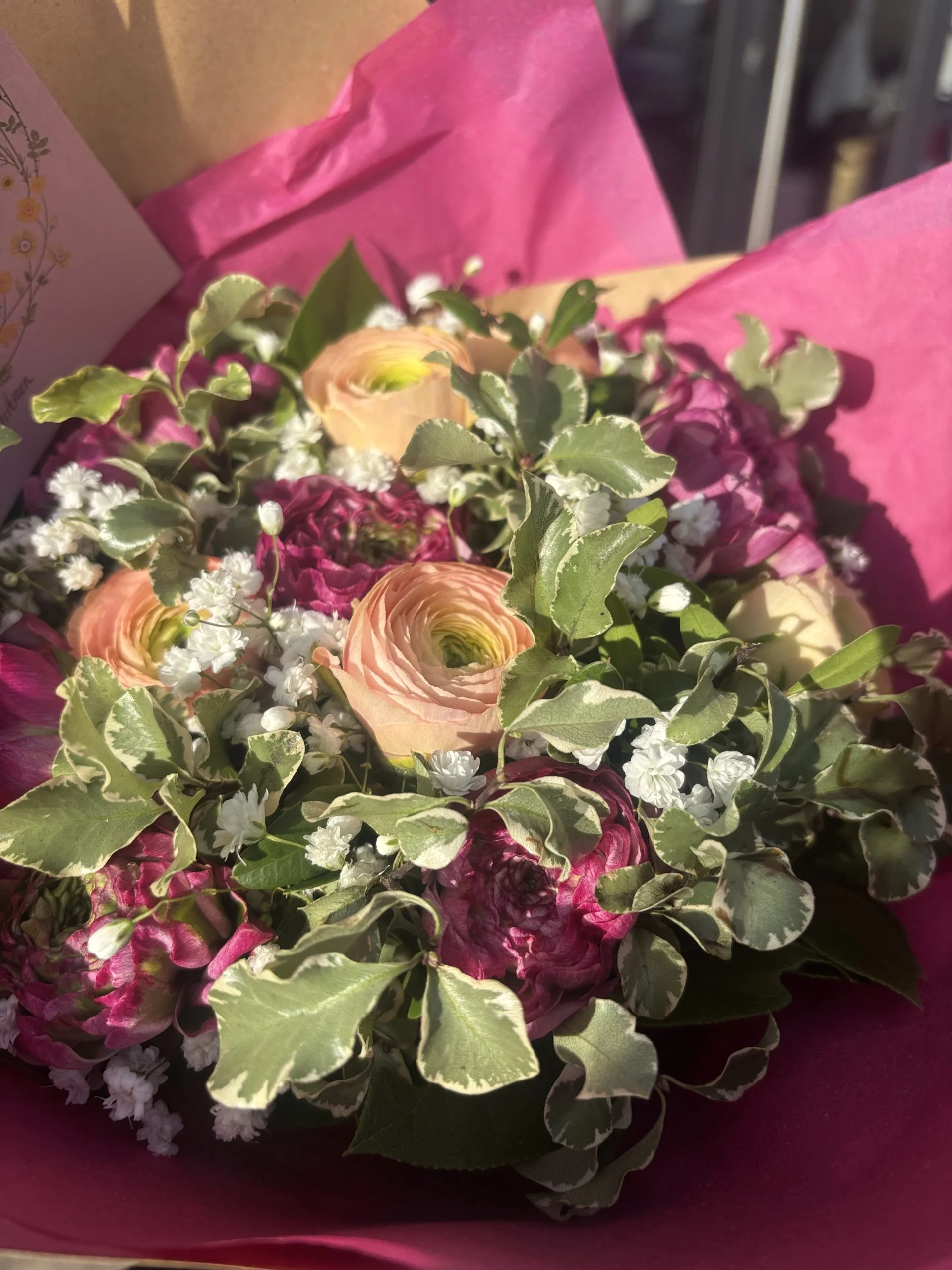 Bouquet Bonne Fête, par Botanika, fleuriste à Bastia