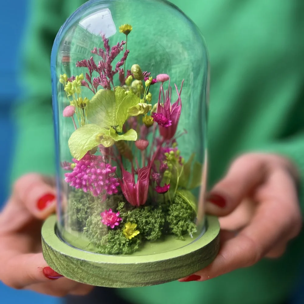 Cloche fleurie, par Atelier fleuri, fleuriste à Besançon