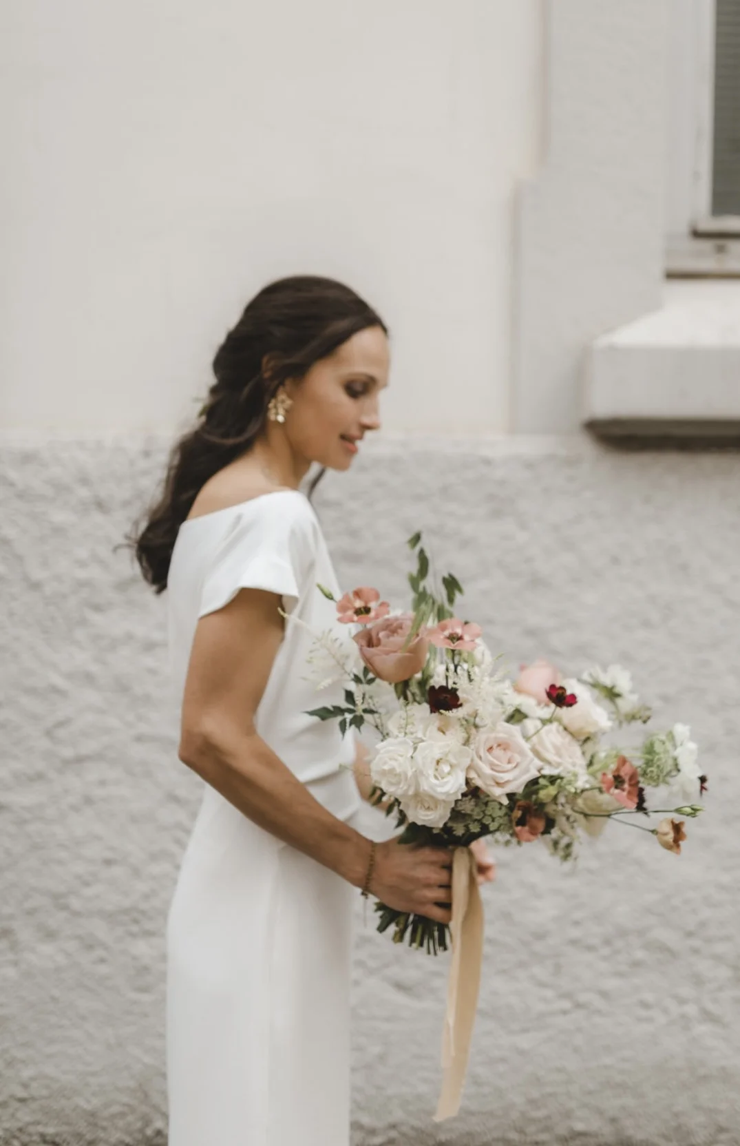 Bouquet de mariée, par Des Fleurs, Des Saisons, fleuriste à Lyon