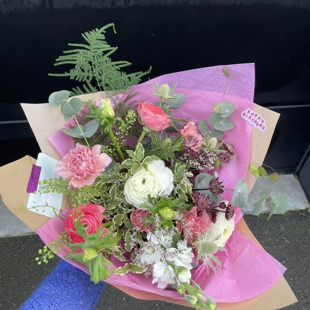 Bouquet Anniversaire, par Les Imparfaites, fleuriste à Cesson-Sévigné