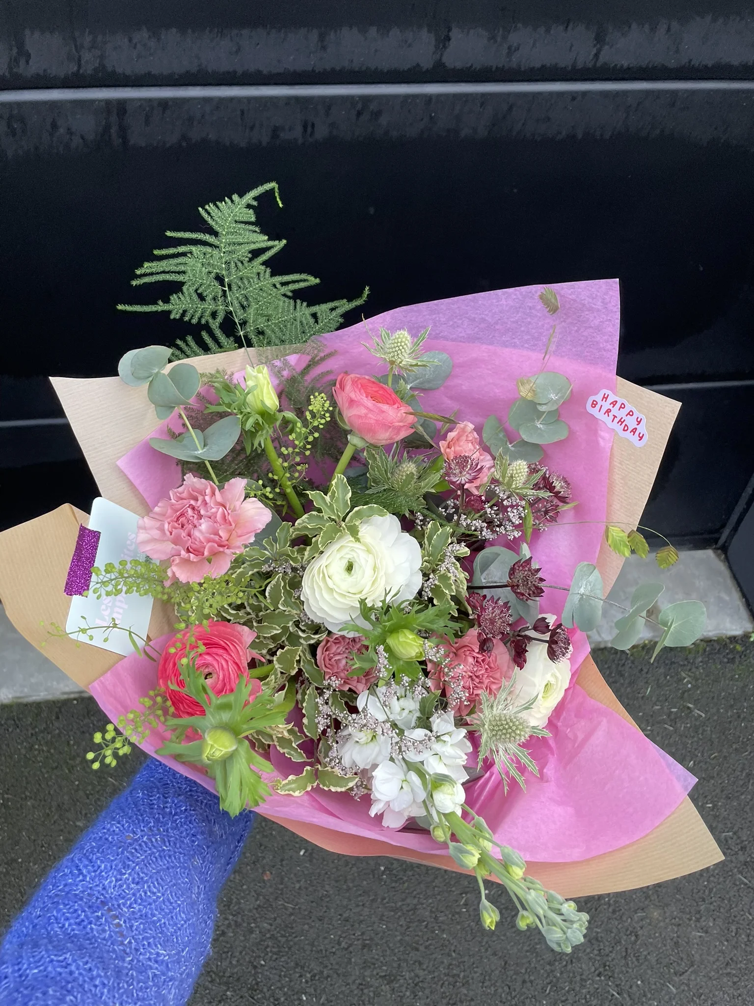 Bouquet Anniversaire, par Les Imparfaites, fleuriste à Cesson-Sévigné