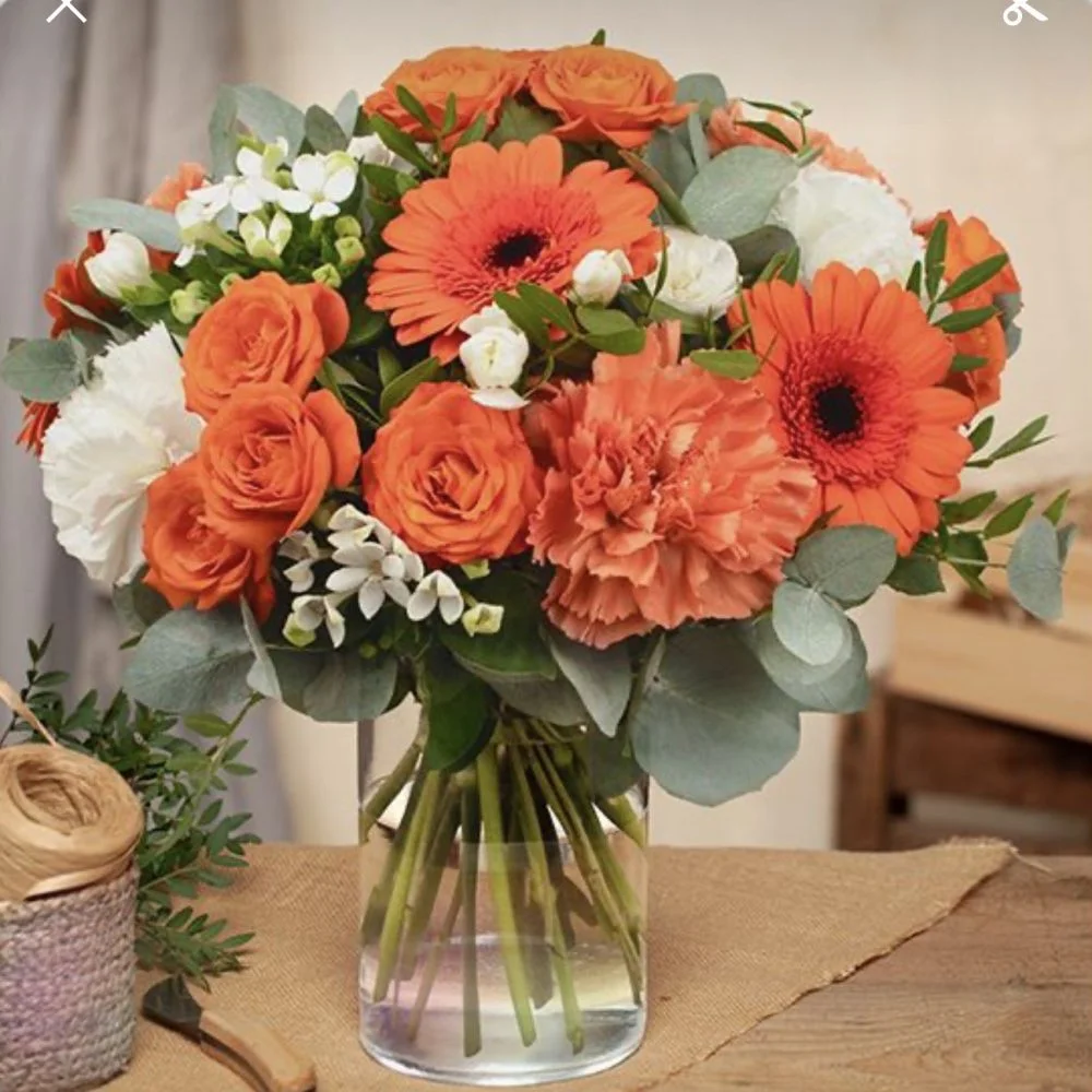 Orange, par Les fleurs de Célony, fleuriste à Aix-en-Provence