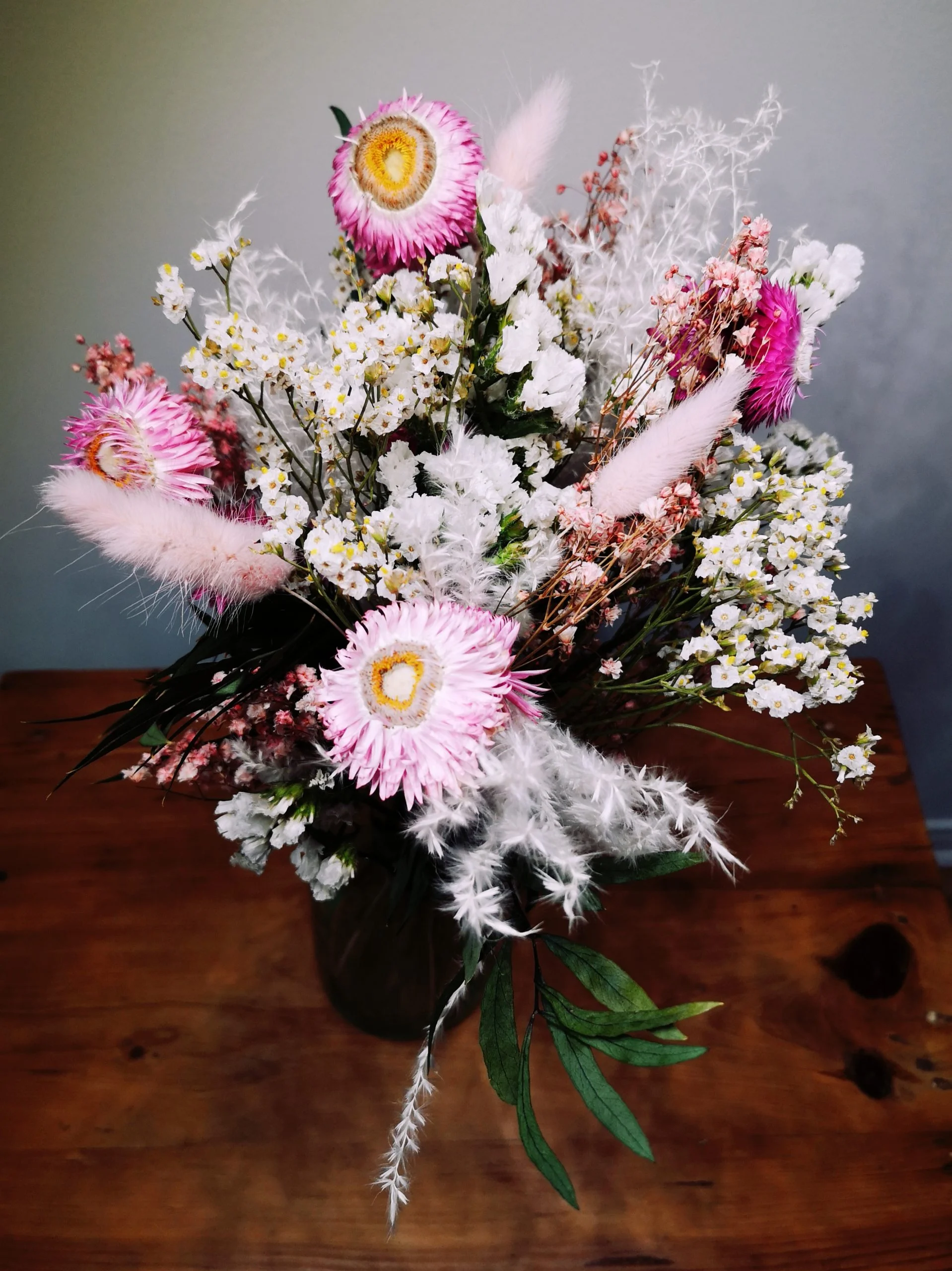 Bouquet de Fleurs Séchées, par Les Rêveries d'Elise - Studio floral, fleuriste à Aix-en-Provence