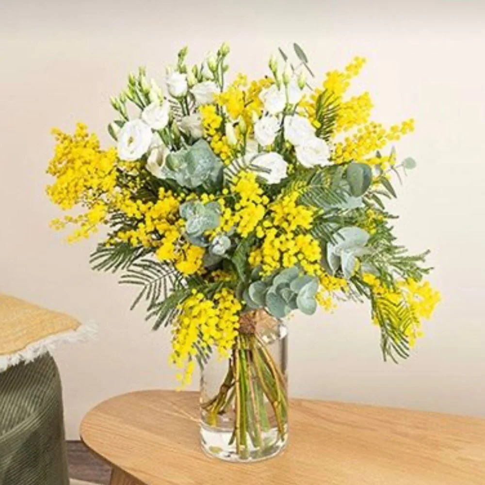 Bouquet de Mimosa, par Les fleurs de Célony, fleuriste à Aix-en-Provence