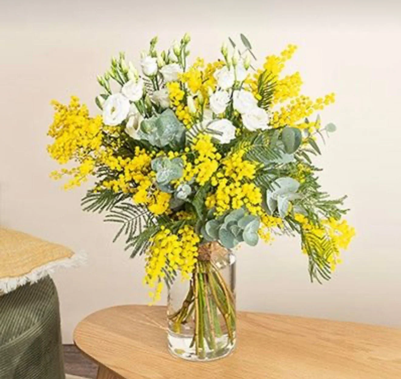 Bouquet de Mimosa, par Les fleurs de Célony, fleuriste à Aix-en-Provence