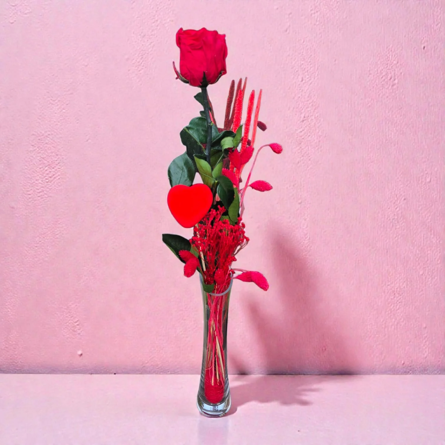 Rose éternelle, par Les fleurs de Mila, fleuriste à Londerzeel