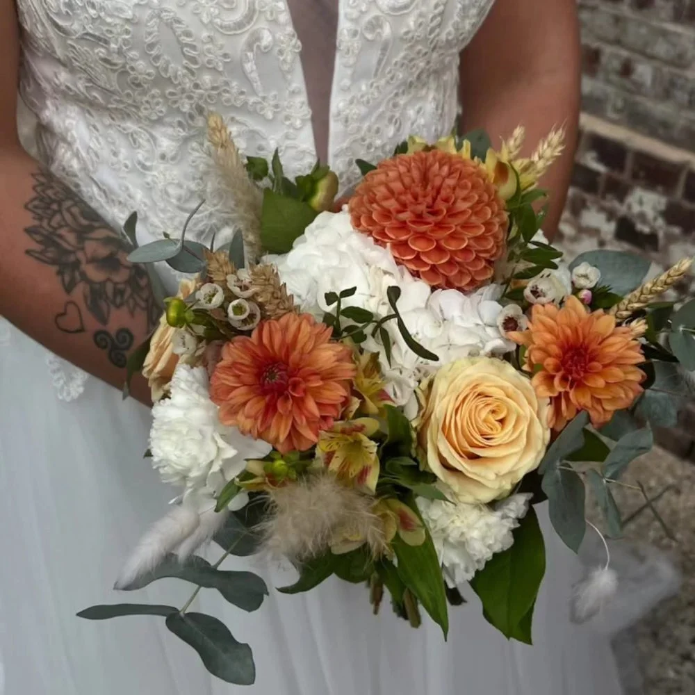 Bouquet Mariage, par Végétalys, fleuriste à Maromme