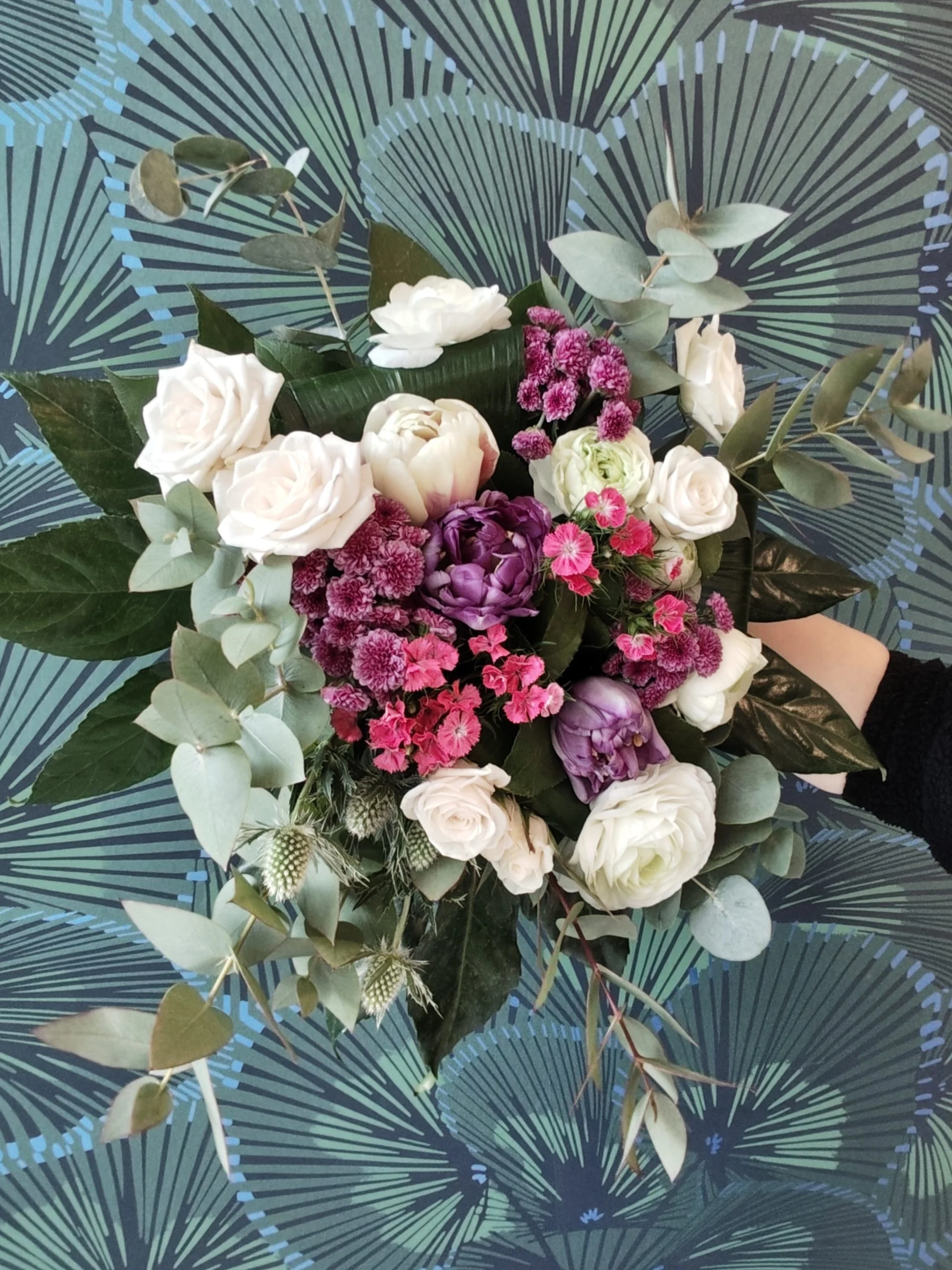 Bouquet Remerciements, par Végétalys, fleuriste à Maromme