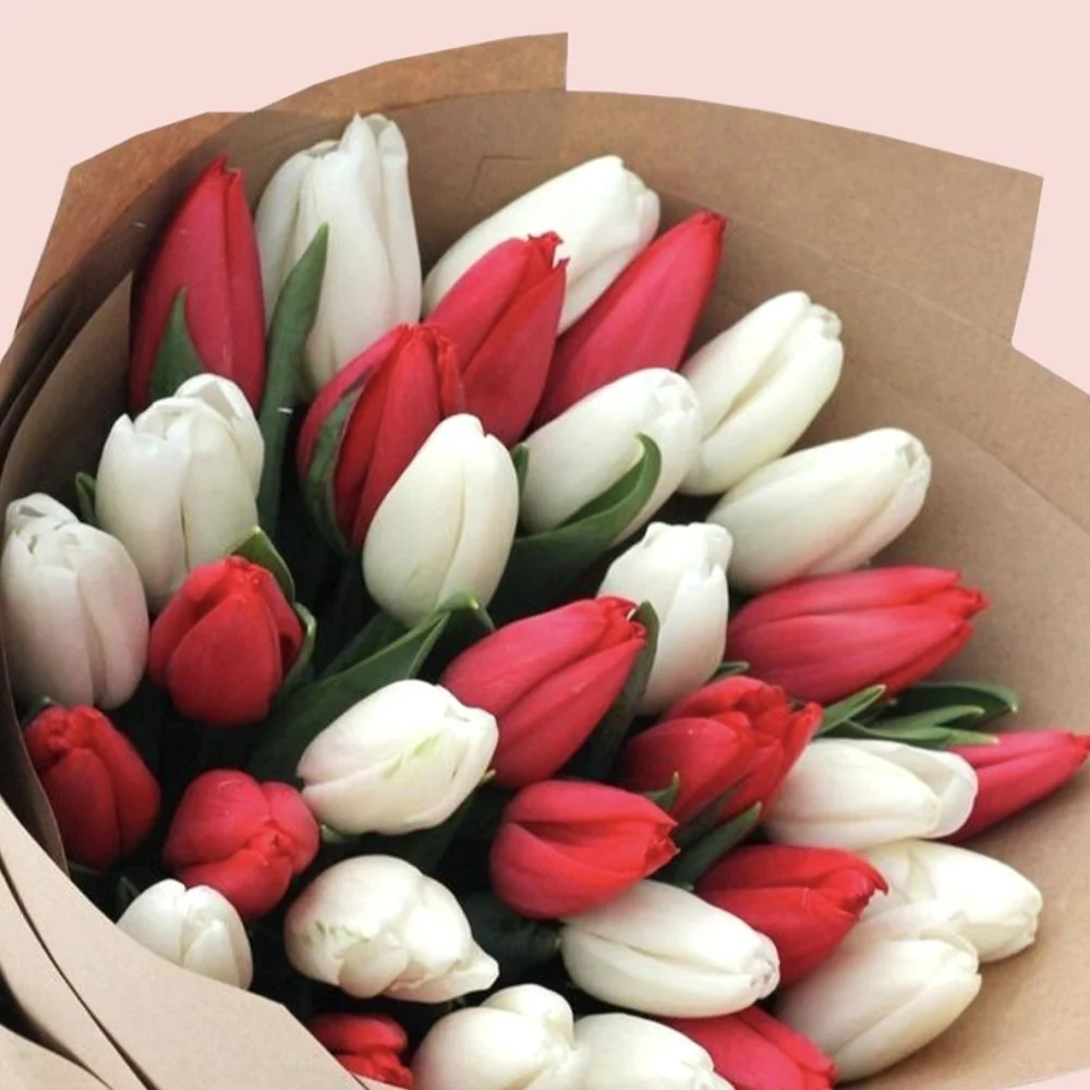 Bouquet de Tulipes, par Végétalys, fleuriste à Maromme