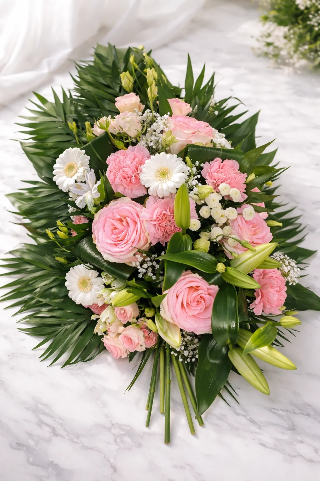 Bouquet de Deuil, par Maïfleurs, fleuriste à Douarnenez