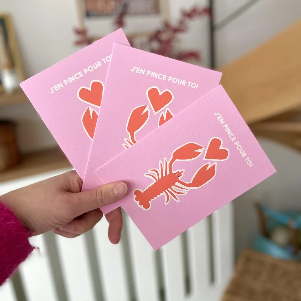 Papeterie - carte de vœux, par Les Imparfaites, fleuriste à Cesson-Sévigné