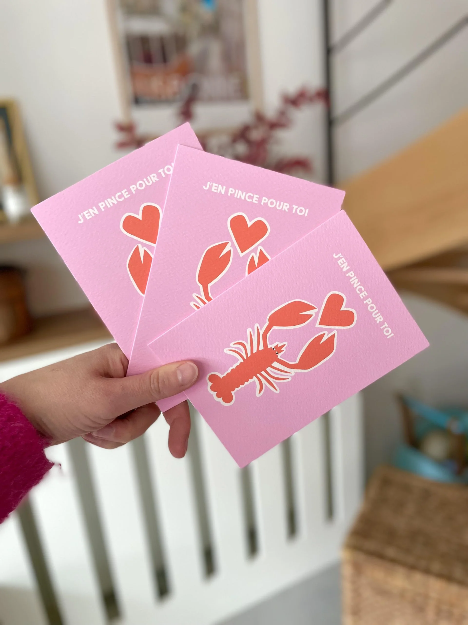 Papeterie – carte de vœux, par Les Imparfaites, fleuriste à Cesson-Sévigné