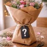 Bouquet Mystère, par Atelier Cotylédon, fleuriste à Quimper