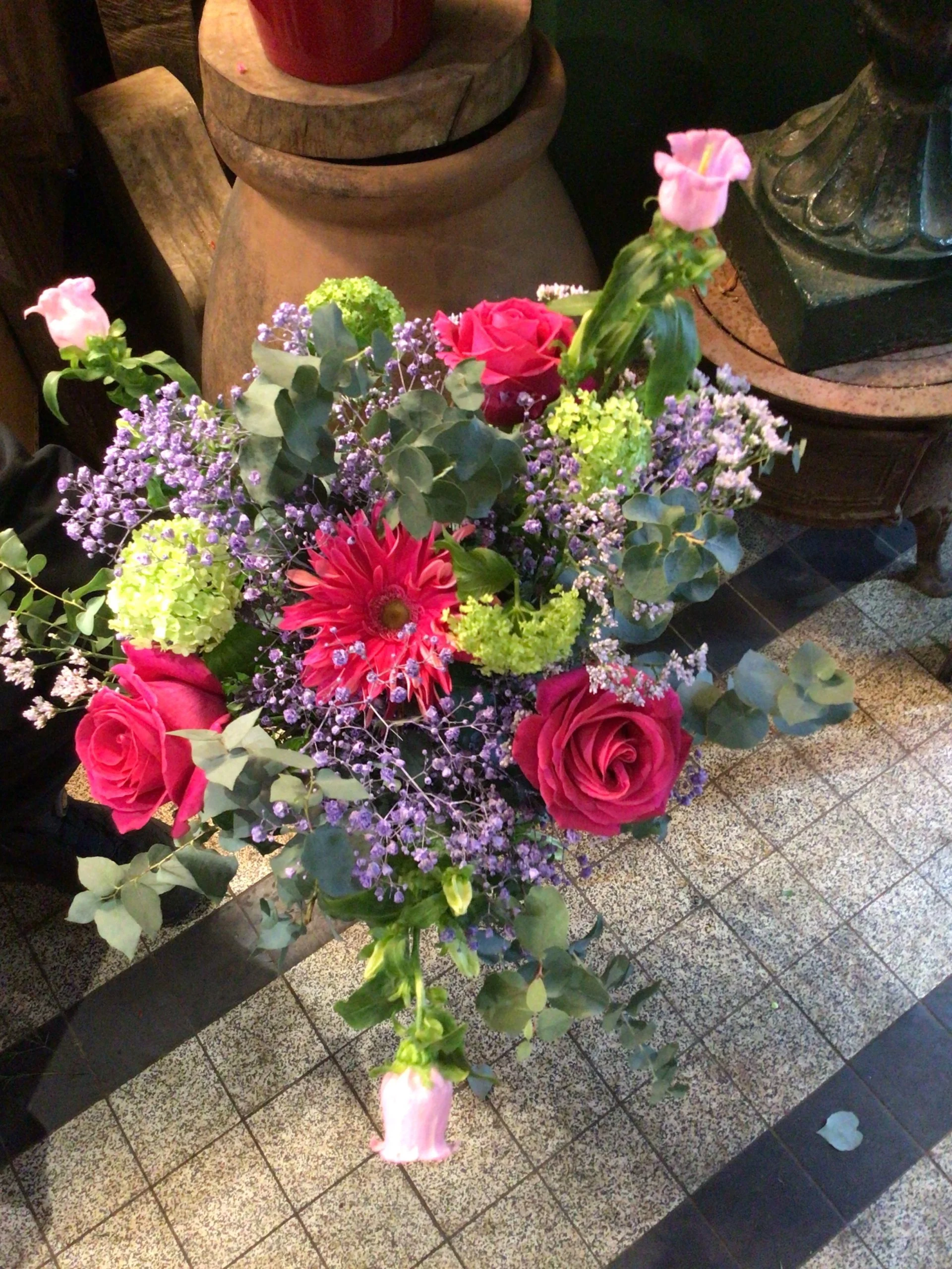 Bouquet st Valentin ( tendresse), par Maison Stéphane Bellot, fleuriste à Paris