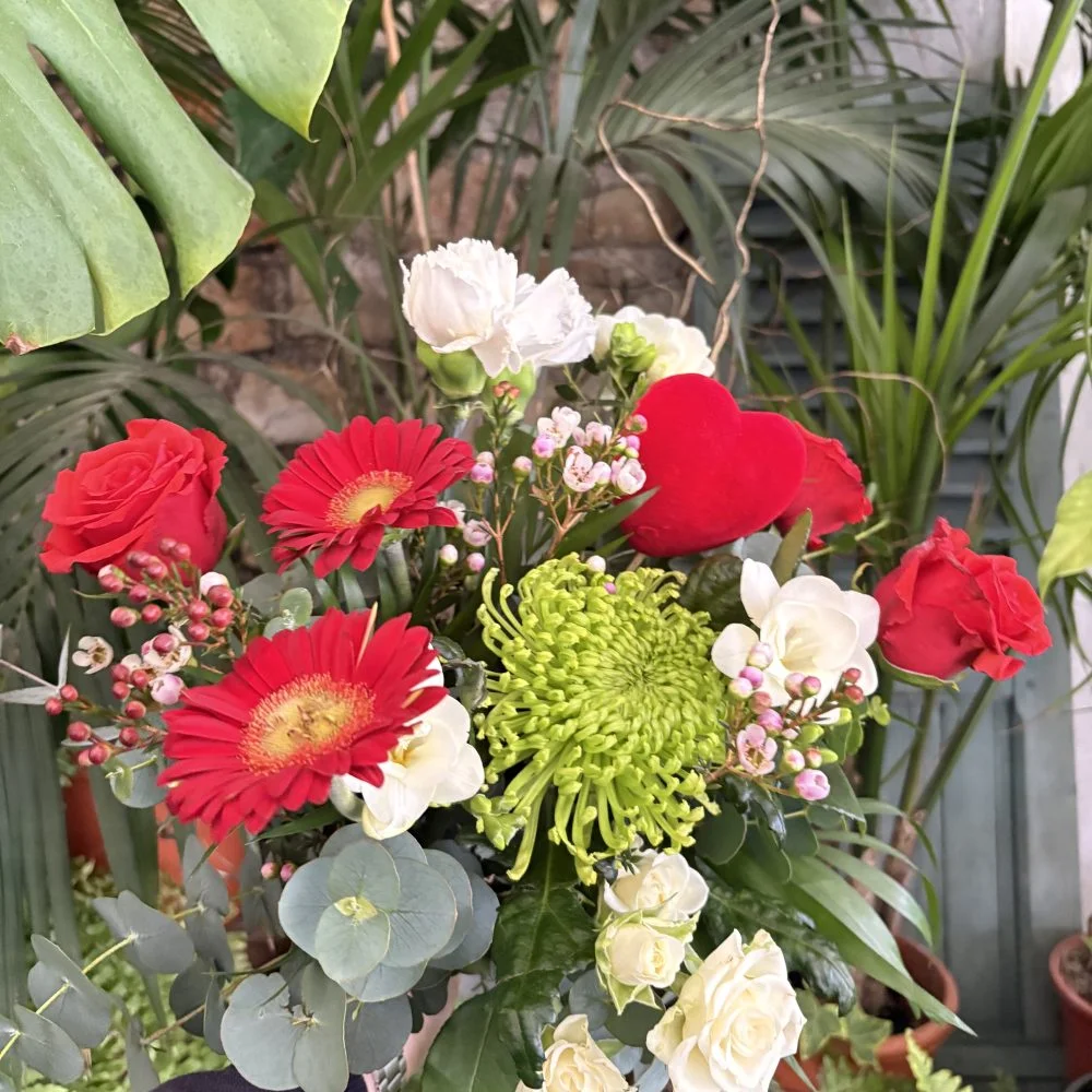 Bouquet Romantique, par Allard Fleurs, fleuriste à Antibes