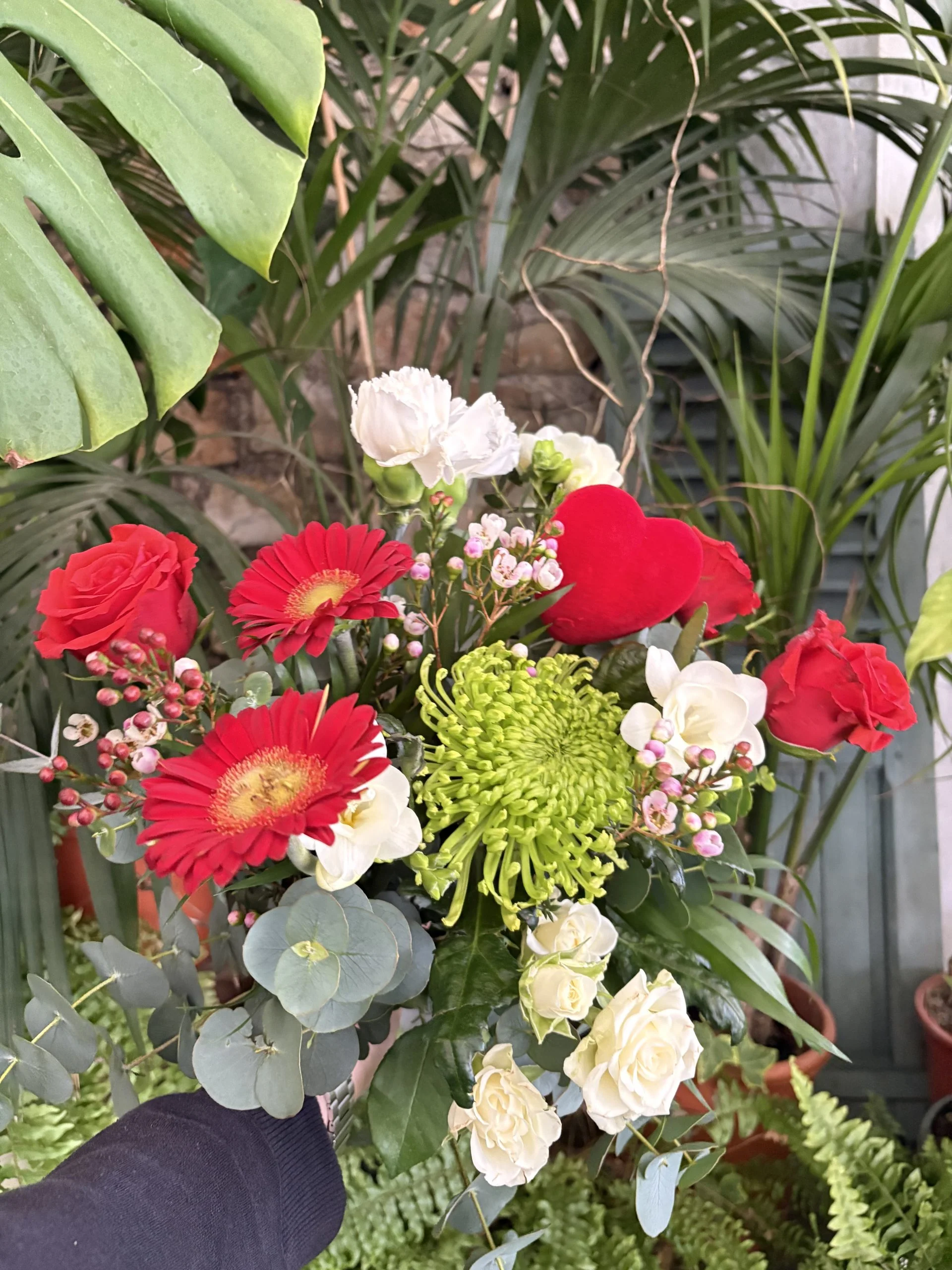 Bouquet Romantique, par Allard Fleurs, fleuriste à Antibes