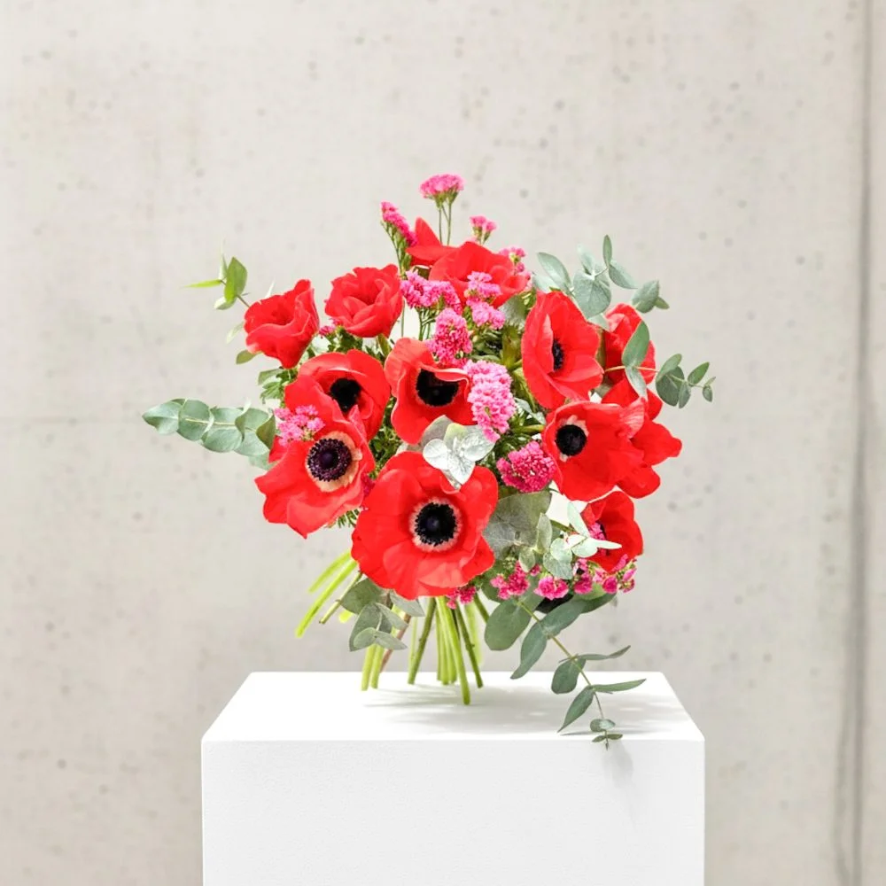 Bouquet Saint-Valentin, par Canopée Marseille, fleuriste à Marseille
