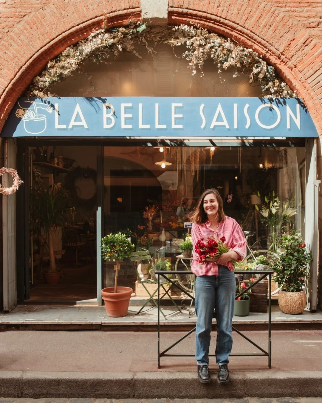 Livraison de fleurs Toulouse et proximité, par La Belle Saison, artisan fleuriste