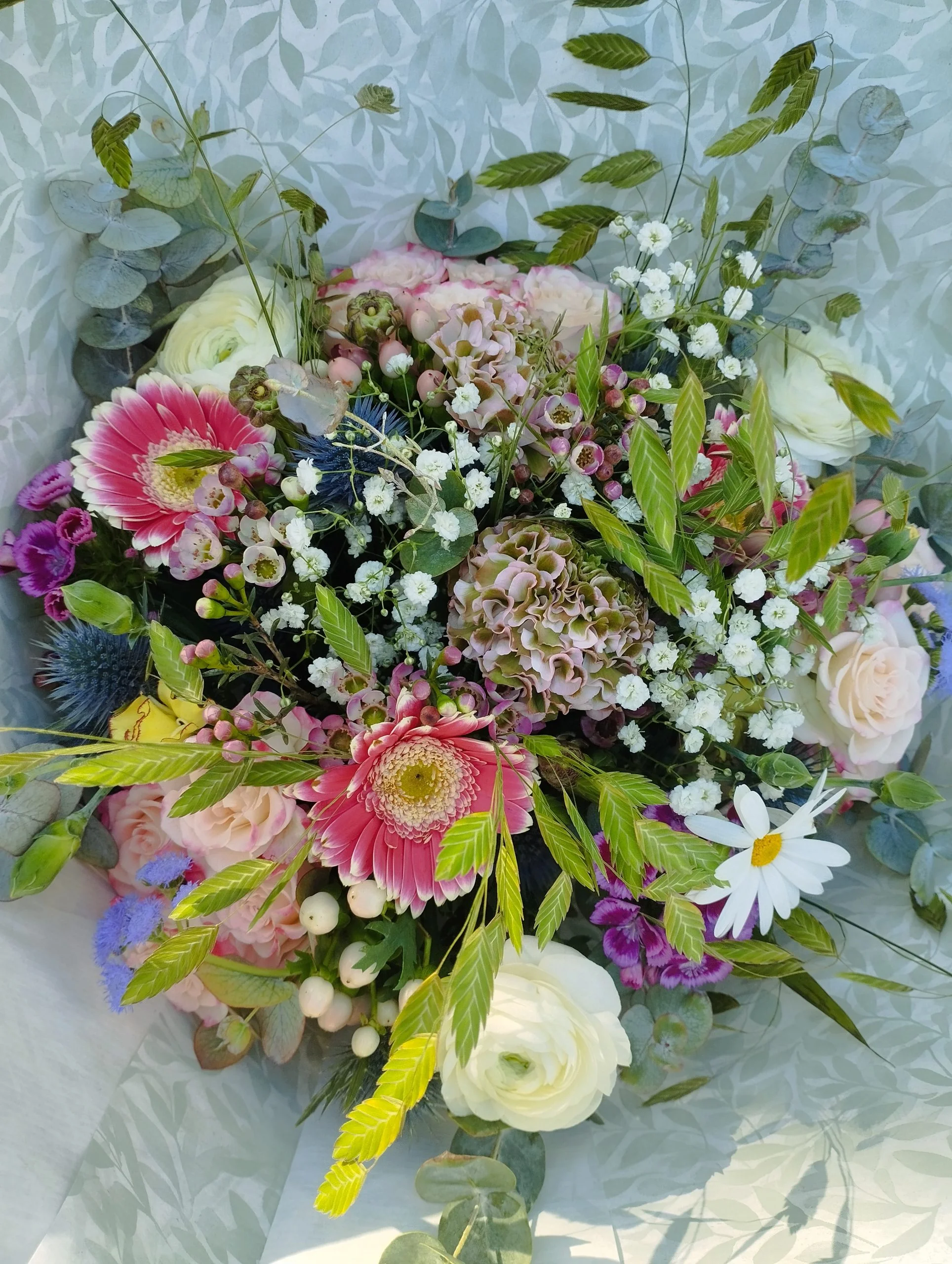 Bouquet Champêtre, par Atelier Canopée, fleuriste à Villars