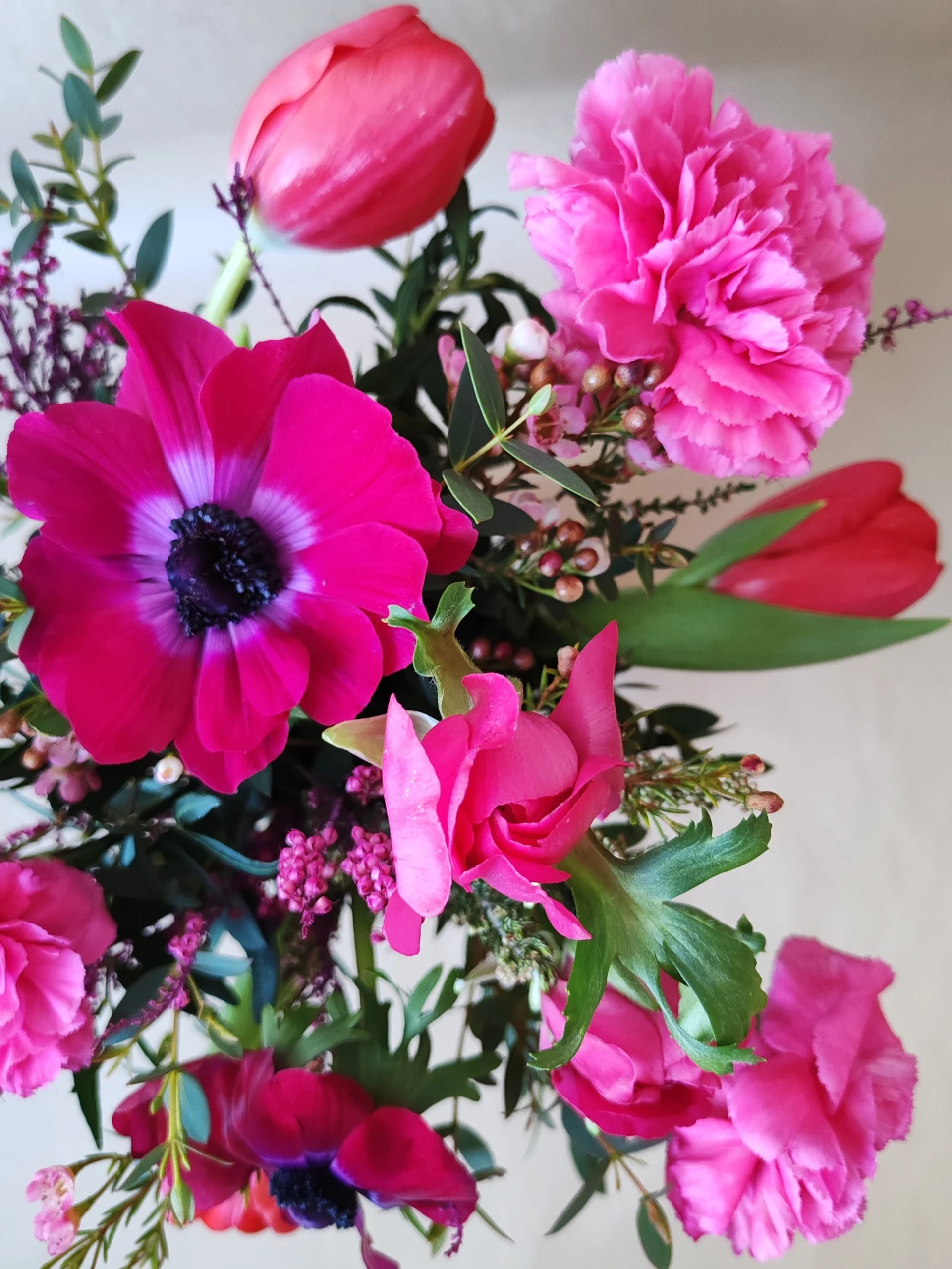 Bouquet Fuchsia, par Les Rêveries d'Elise - Studio floral, fleuriste à Aix-en-Provence