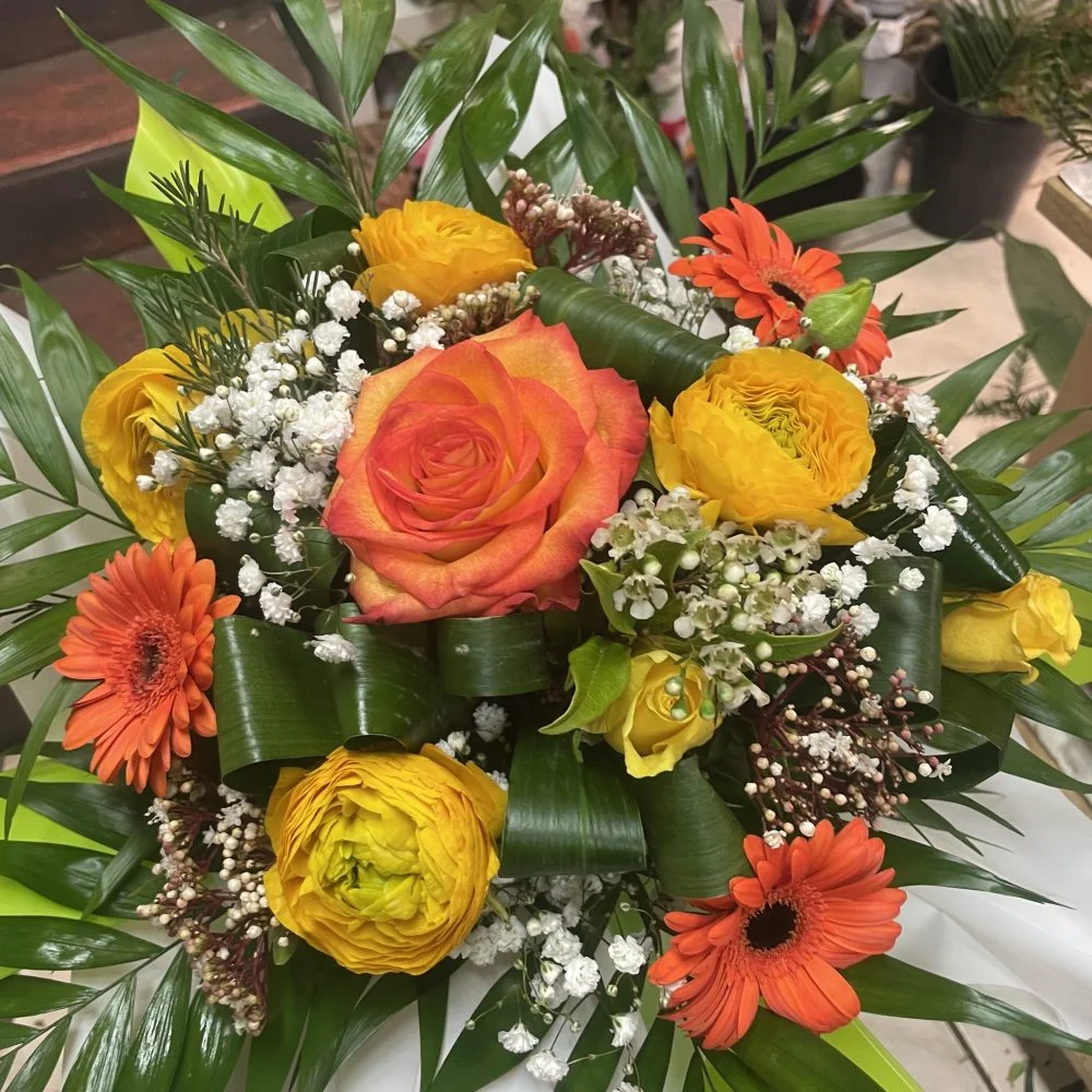 Bouquet Bonne Fête, par Fleurs & Nature, fleuriste à Saintes