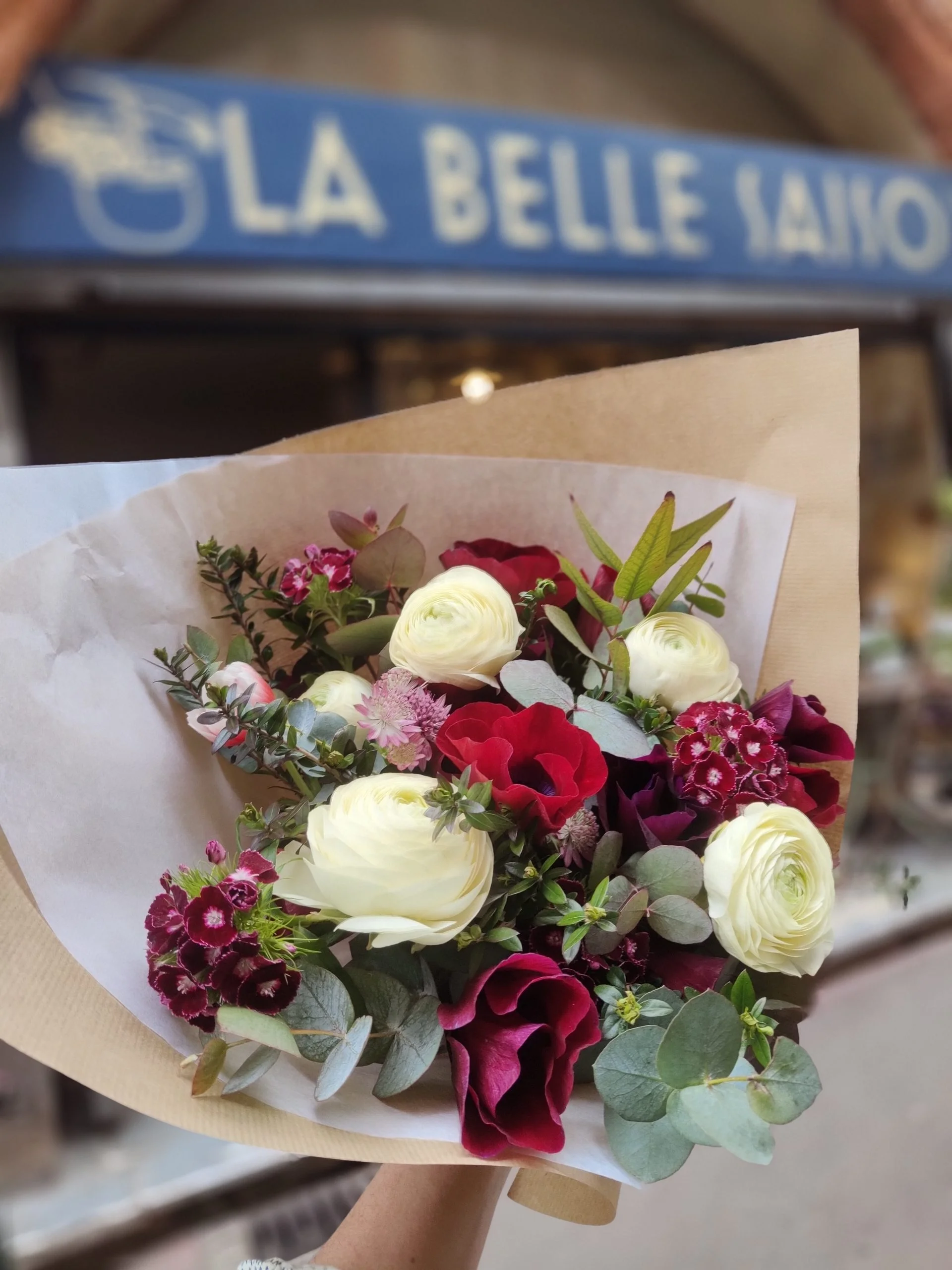 Bouquet Saint-Valentin, par La Belle Saison, fleuriste à Toulouse