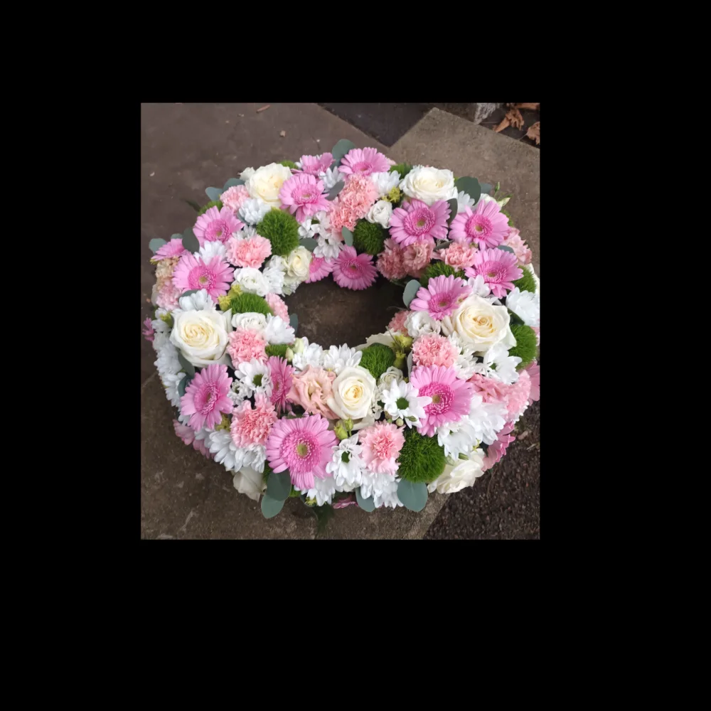 Couronne de deuil, par Monloup artisan fleuriste, fleuriste à Roanne