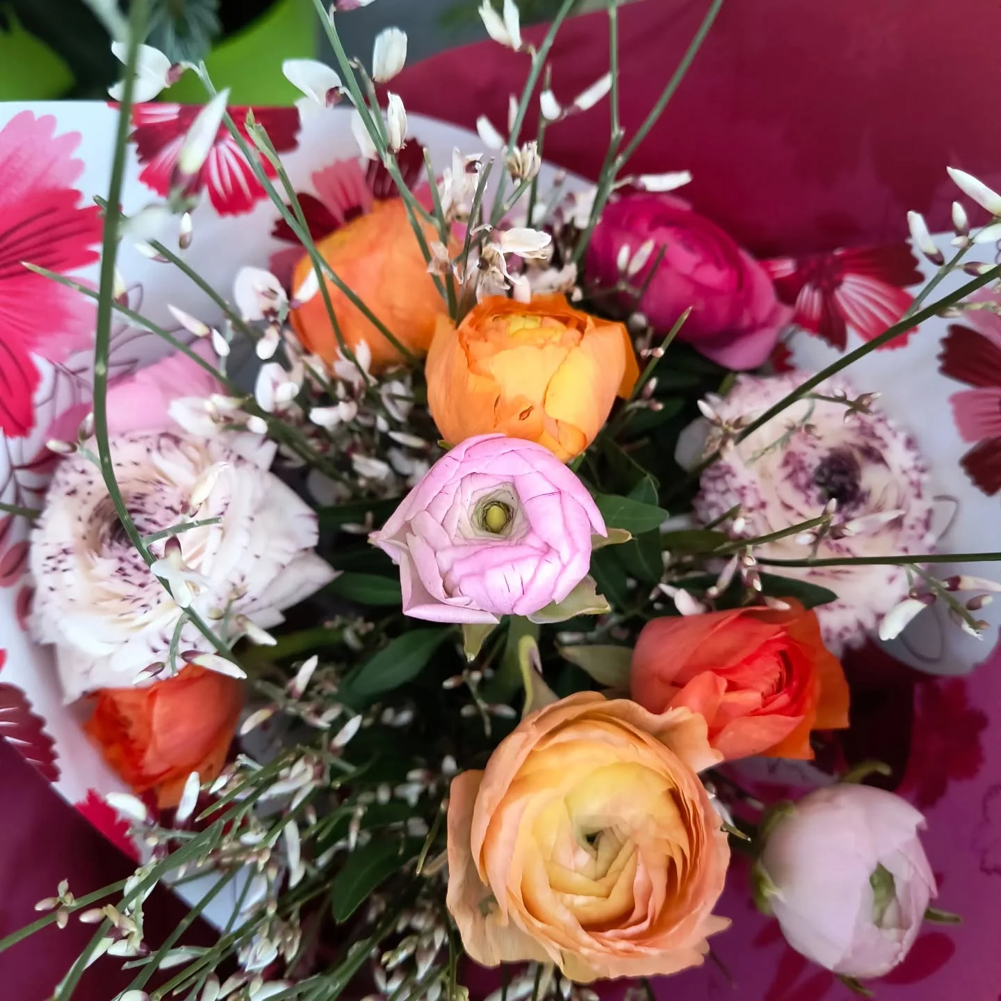 Bouquet de Renoncules, par Fleurs En Scène, fleuriste à Gondecourt