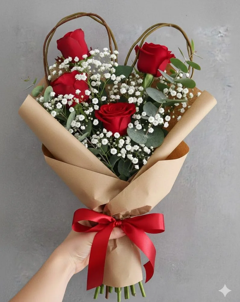 Petit coeur d'amour, par Le Jardin de Jade by Fanny, fleuriste à Aimargues