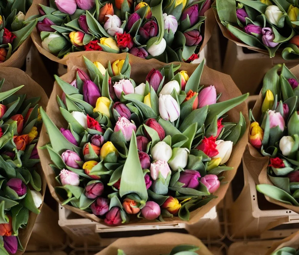 Bouquet de Tulipes, par O'kiosque Lyon, fleuriste à Lyon
