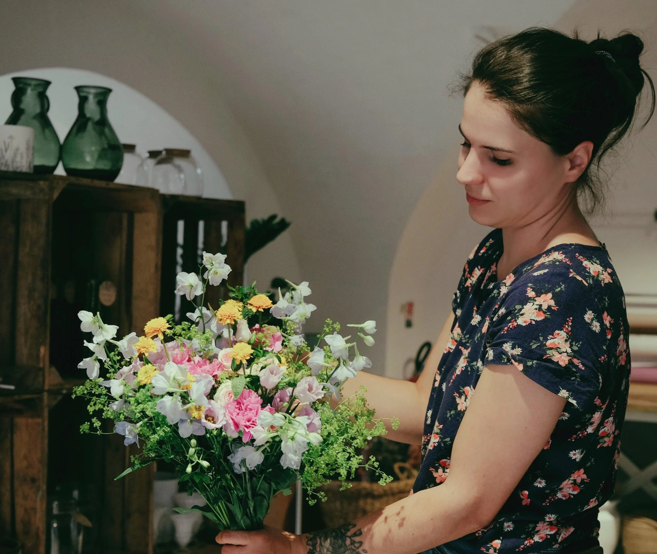 Livraison de fleurs Aubenas et proximité, par Hana Fleurs, artisan fleuriste
