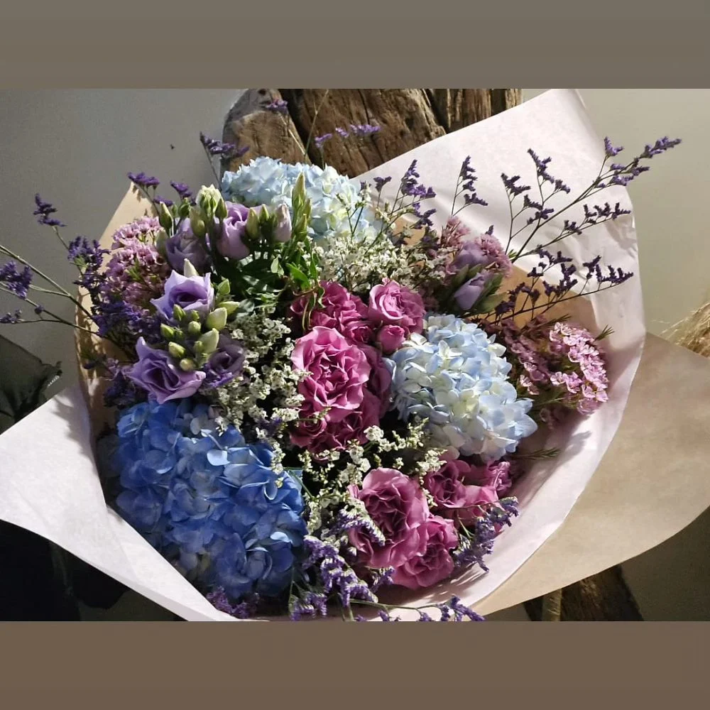 Bouquet Champêtre, par Les Fleurs de Lutece, fleuriste à Paris