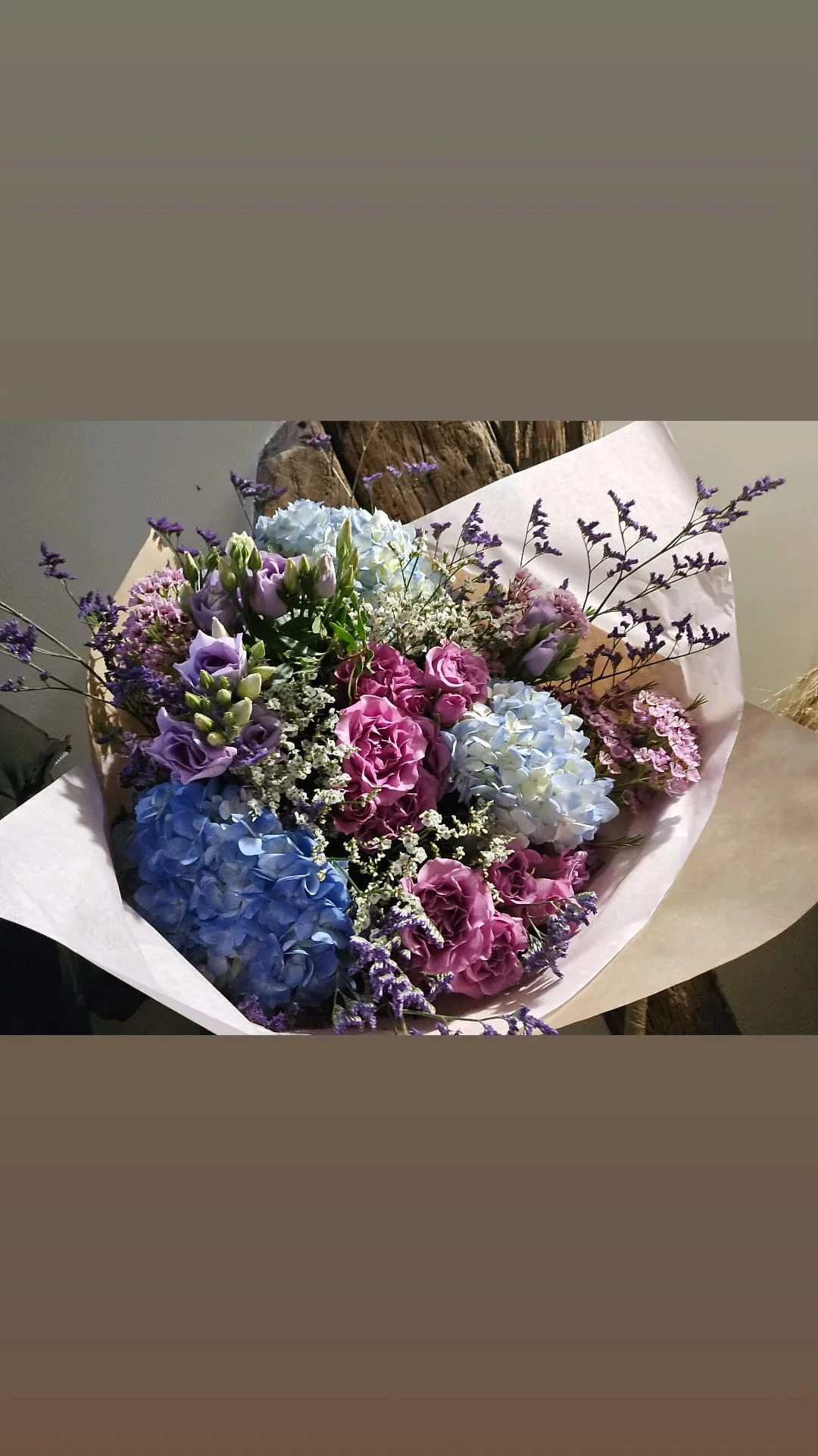 Bouquet Champêtre, par Les Fleurs de Lutece, fleuriste à Paris