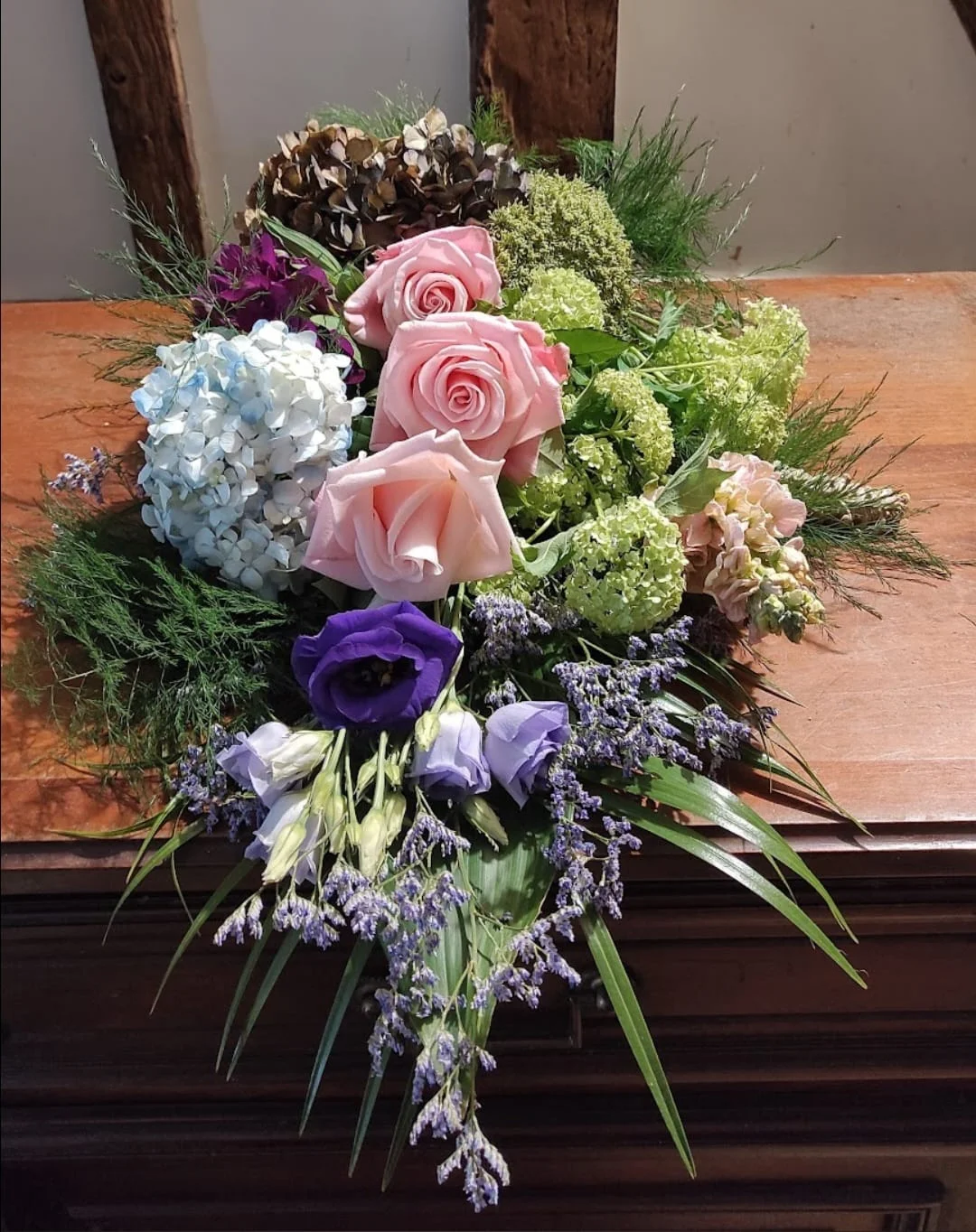 Bouquet de Deuil, par Les Fleurs de Lutece, fleuriste à Paris