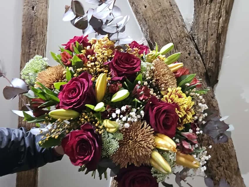 Bouquet Hiver, par Les Fleurs de Lutece, fleuriste à Paris