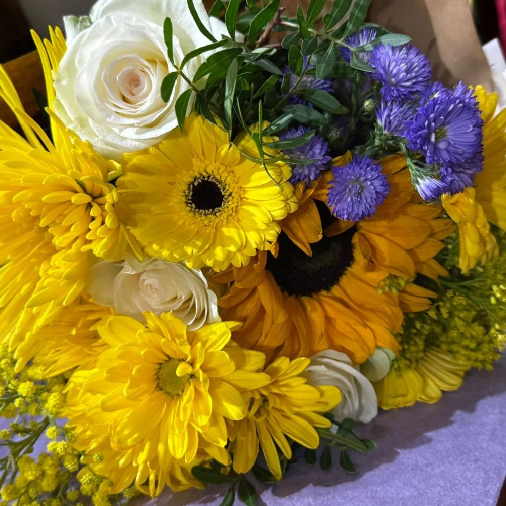 Bouquet Naissance, par Les Fleurs de Lutece, fleuriste à Paris
