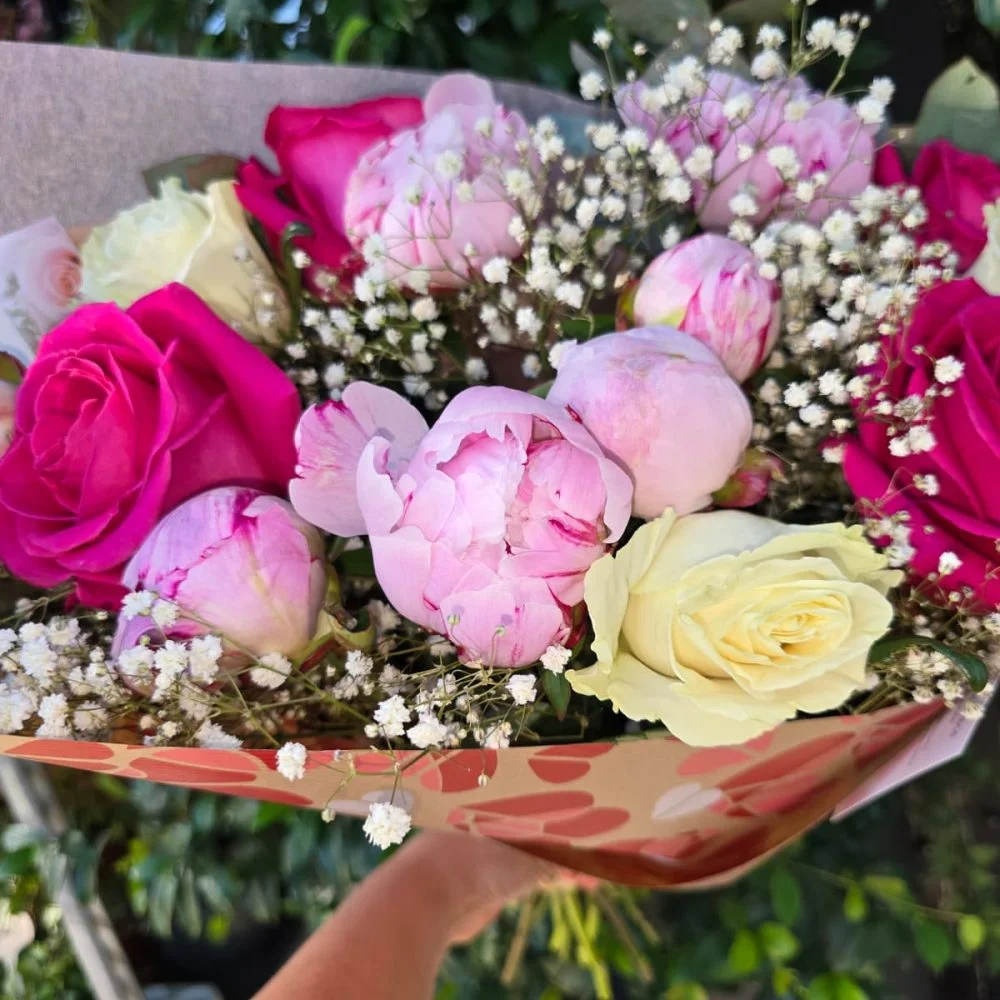 Bouquet Fête des Mères, par Les Fleurs de Lutece, fleuriste à Paris