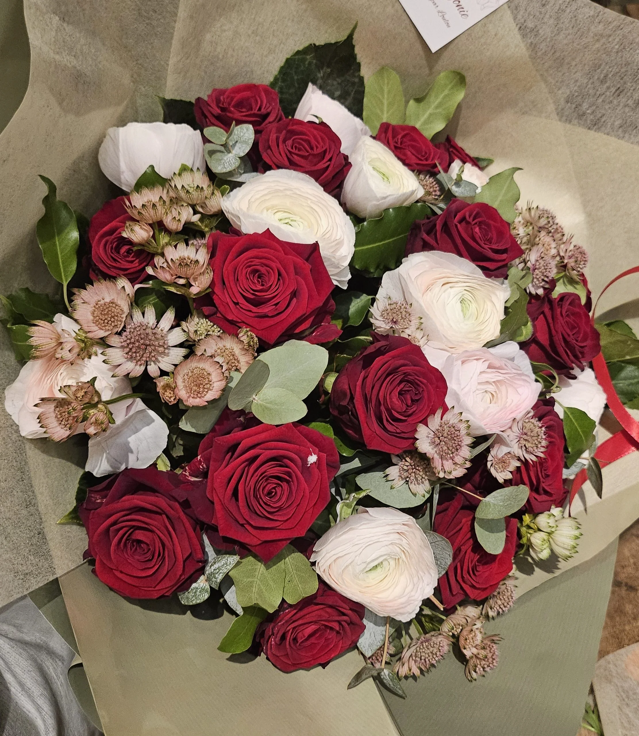 Bouquet Amour, par Les fleurs d'Elyonie, fleuriste à Nice