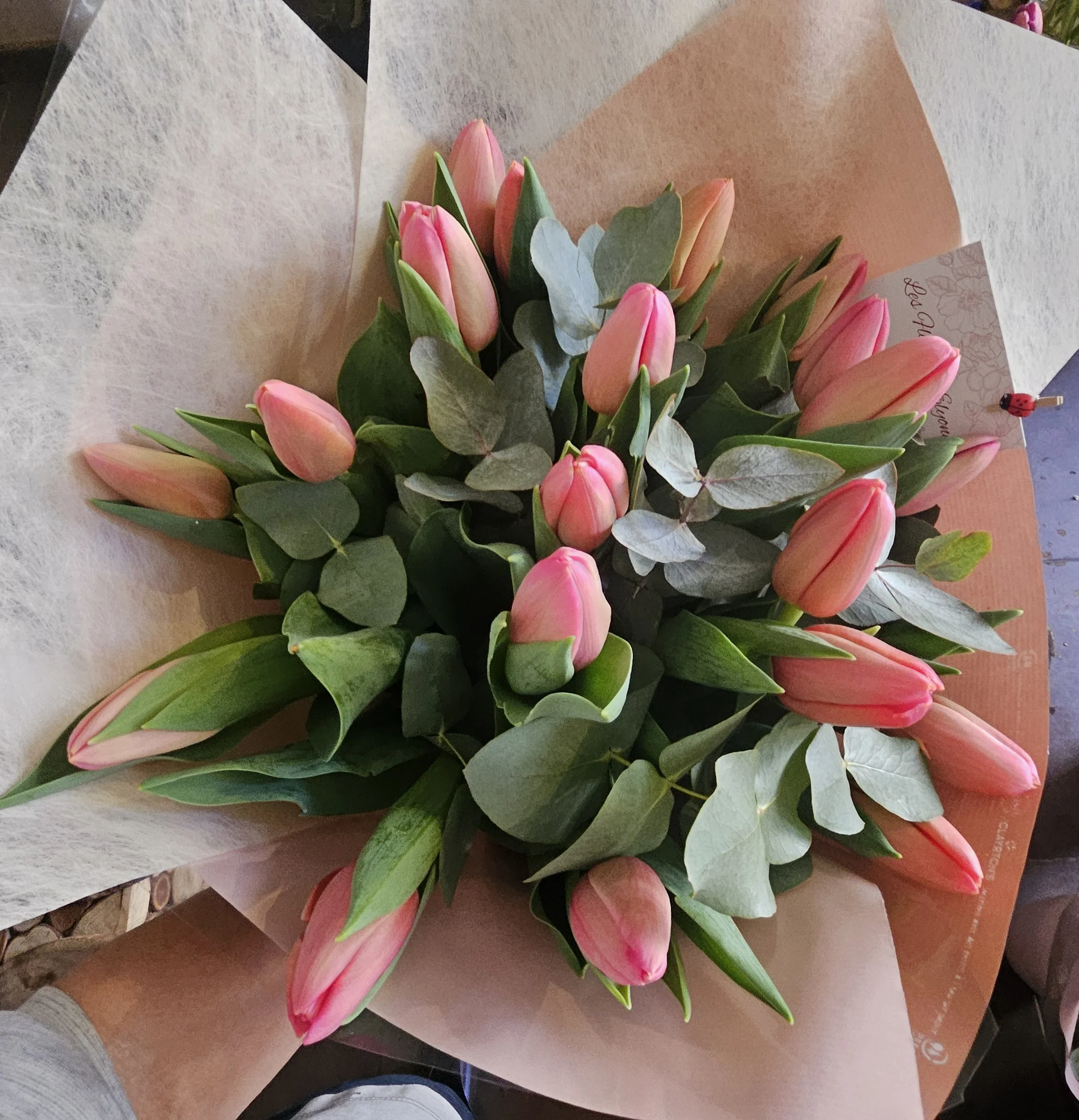 Bouquet de Tulipes, par Les fleurs d'Elyonie, fleuriste à Nice