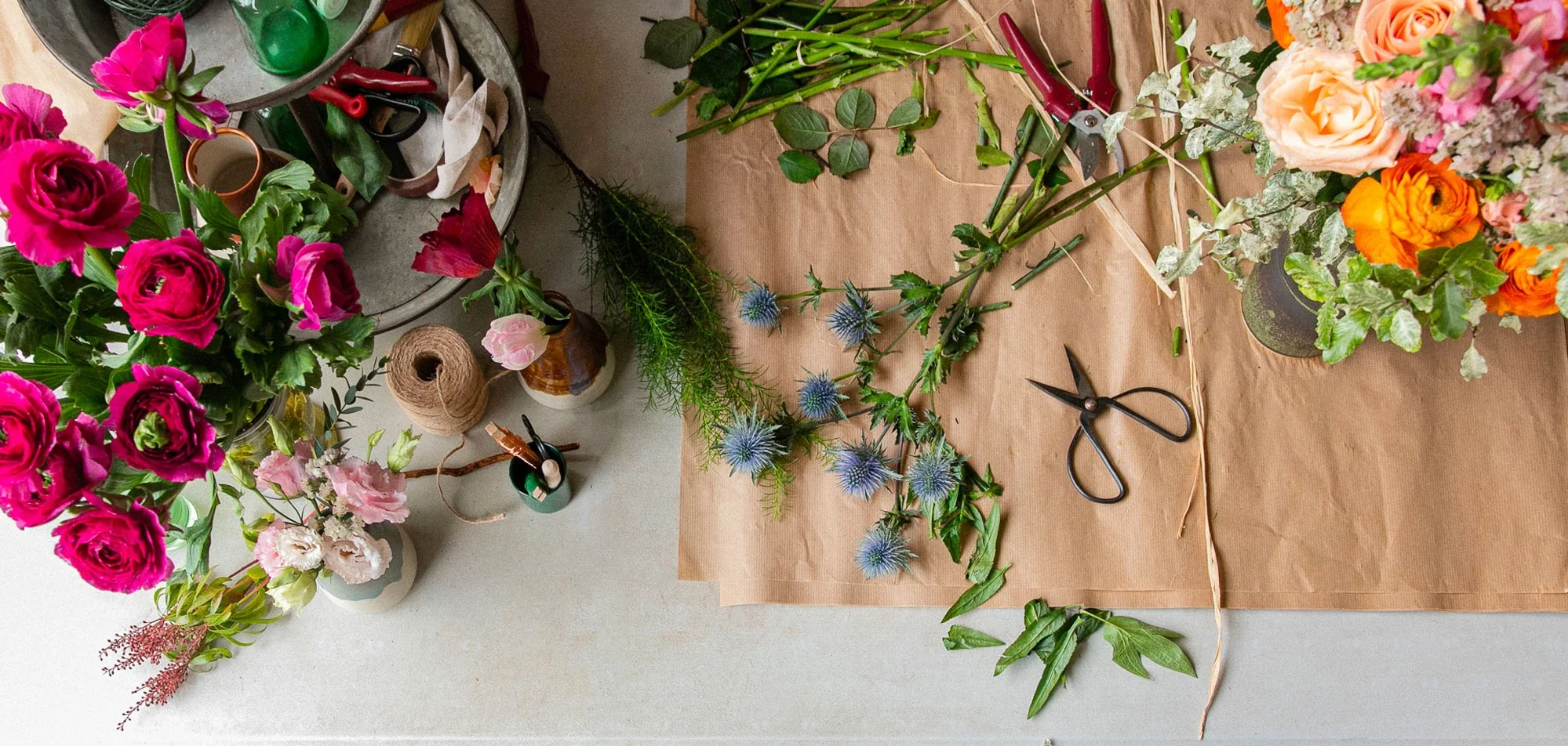 Ateliers floraux - Livraison de bouquets de fleurs par vos fleuristes préférés