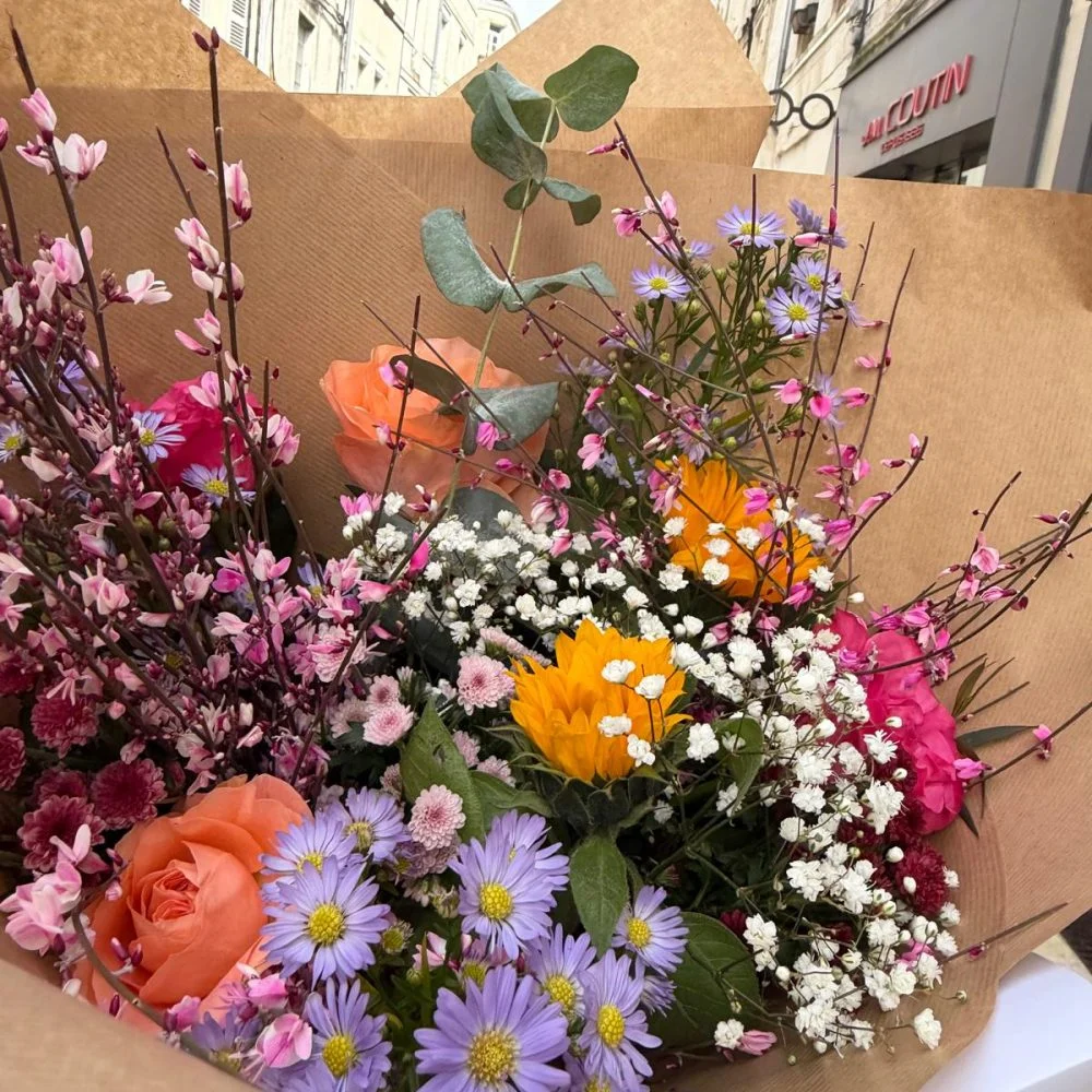 Bouquet de Pâques, par Valentine Fleuriste, fleuriste à La Rochelle